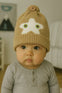Brown Winter Warm Star Knitting Hat Cap (0-24 Months) CP5002E